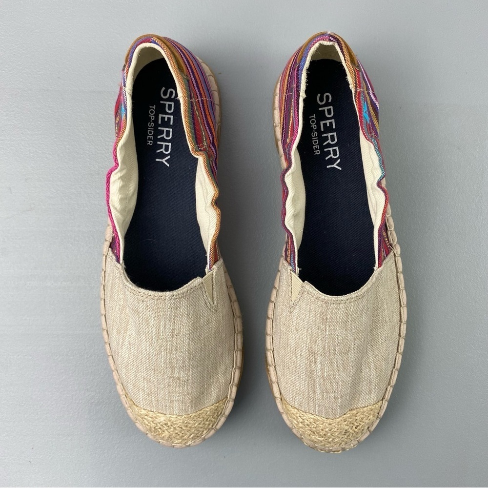 Sperry Women's Multicolor Top Sider Laurel Reef Espadrille sz 8 M - Picture 2 of 8